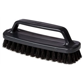 Tarrago | Brosse de Nettoyage en Profondeur avec Manche en Plastique et Poils naturels pour Tissus d'ameublement