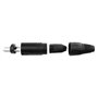 Pronomic Set de Connecteurs XLR mâle 5 pièces, XLR femelle 5 pièces (pour câblage, montage, décharge de traction à pince de qual