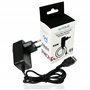 OcioDual Chargeur Secteur Mural Noir Compatible avec DS Game Boy Advance SP NDS Bloc Alimentation Adaptateur de Charge