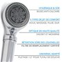 pommeau de douche anti légionellose | Filtre fiable les légionelles dangereuses | Installation facile | Discret