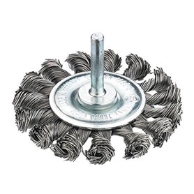 Connex COM214075 Brosse ronde torsadé pour perceuses en Fil métallique