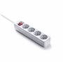 FAMATEL-9/704/Int.Cable socle 4 prises 1