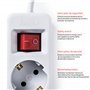 FAMATEL-9/704/Int.Cable socle 4 prises 1,5 m.