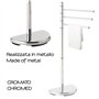 Gedy Nameeks Hibicus HI31 Porte-Serviettes Contemporain Italien pour Salle de Bain