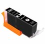 ESMOnline Lot de 20 cartouches d'encre compatibles avec puce et indication de niveau pour Canon Pixma MG5100 MG5150 MG5200 MG525