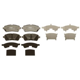 TRW GDB3437 Kit De Plaquettes De Frein Frein à Disque COTEC pour Ford Fiesta VI (CB1