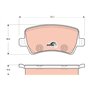 TRW GDB1685 Kit De Plaquettes De Frein Frein à Disque COTEC pour Land Rover Range Rover Evoque (L538) 2011-2019 Essieu Arrière e