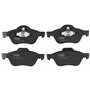 TRW GDB1687 Kit De Plaquettes De Frein Frein à Disque COTEC pour Renault Clio III (BR0/1, CR0/1) 2005-2014 Essieu Avant et autre