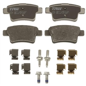 TRW GDB1692 Kit De Plaquettes De Frein Frein à Disque COTEC pour Citroen C4 Grand Picasso I (UA_) 2006-2013 Essieu Arrière et au
