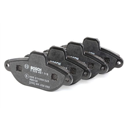Bosch BP571 - Plaquettes de Frein Avant pour Voiture - Qualité Bosch - Réduction du Bruit et de la Poussière - Certifié ECE-R90