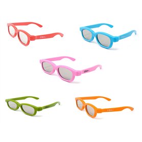 Ultra 5 Paires Mixtes Lunettes 3D pour Enfants A Utiliser avec Tous Les Passives Téléviseurs Projecteurs Cinéma et Films RealD C