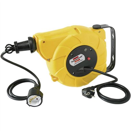 Brennenstuhl 1241020300 - Enrollacables de carrete automático IP20 H05VV-F3G1