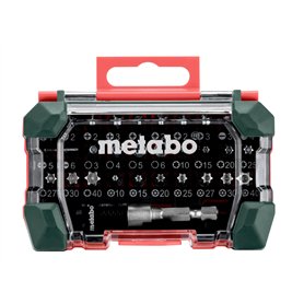 Metabo Boîte de bits SP 32 pièces (y compris un adaptateur à douille et un porte-embout à changement rapide