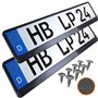 Inter-Sale Lot de 2 Supports de plaques d´immatriculation