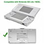 OSTENT Coque en Cristal Transparent pour Nintendo DSL NDS Lite NDSL