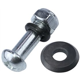 AERZETIX - Roulette molette de rechange pour carrelage coupe-carreaux - 16x6x2mm - avec vis d'entraînement - C53959