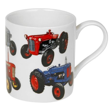 Lesser & Pavey Classic Tractor Tasse en porcelaine fine Multicolore 12 x 8 x 9 cm