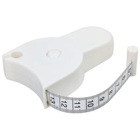 TRIXES Ruban à mesurer aux formes du corps pour mesurer la taille aide régime perte de poids