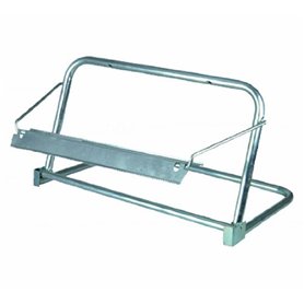 UNITEC 91825 Porte-Rouleau de Papier Toilette Mural en métal galvanisé Robuste pour Rouleaux de Papier jusqu'à 45 cm de Large av