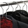 Hangerworld 10 Cintres 43cm Antivol en Métal Epais et Solide avec Barre Pantalon pour Vêtements en Hôtel