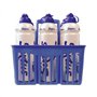 Sixtus Panier porte-bidons avec 6 gourdes Sixtus de 1 l