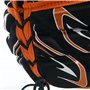 Optimum Inferno Casque Homme, Noir/Orange, Taille L