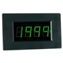 Peak Tech affichage LED Vert – Digital Voltmètre/Ampèremètre comme instrument à encastrer – 1999 chiffres Digits