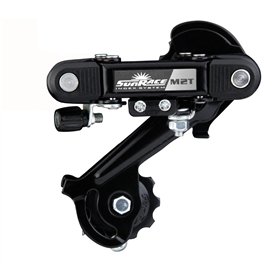 Sunrace - Derailleur Arriere Vtt Indexe 6/7/8 Vitesses Fixation Directe Sur Cadre - Gris, Taille unique Sunrace - Derailleur Arriere Vtt Indexe 6/7/8 Vitesses Fixation Directe Sur Cadre - Gris