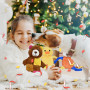 LECHONG 5 Jouets pour Chien en Peluche, Jouets à Couiner Câlins Crissant pour Chiens de Toutes Tailles et Chiots, Lot de Jouet S