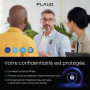 Plaud NotePin Enregistreur Vocal IA, Contrôle par Application, Prise de Notes IA, Transcription & résumé IA, Compatible avec 112