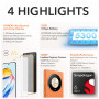 HONOR Magic6 Lite 5G Smartphone 8Go 256Go, 6.78" 120Hz AMOLED écran incurvé, 108MP Triple caméra arrière, Android 13, Dual Sim, 