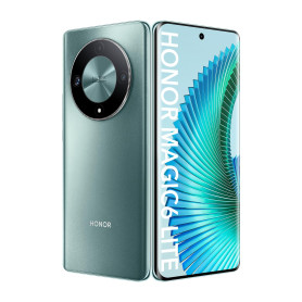 HONOR Magic6 Lite 5G Smartphone 8Go 256Go, 6.78" 120Hz AMOLED écran incurvé, 108MP Triple caméra arrière, Android 13, Dual Sim, 