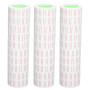 30 Rouleaux 15000 Pièces étiquettes Prix Autocollants 21x12mm Simple Rangée étiquette Papier étiquettes de Prix pour MX5500 Pist