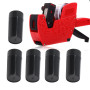 Kit D'accessoires de Cartouche de Rouleau de Recharge de Rouleau D'encre de 5 Pièces 20mm pour L'étiqueteuse MX5500