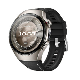 GIOPUEY Bracelet Compatible avec Huawei Watch 5 46mm, Souple silicone Sangle Bracelet [Résistant à l'usure] [Respirant]