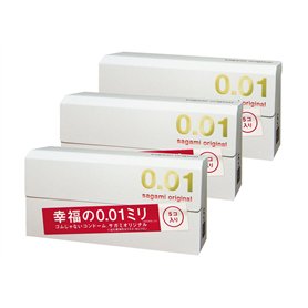 Sagami Original 001 Condom Lot de 3 pièces par Sagami