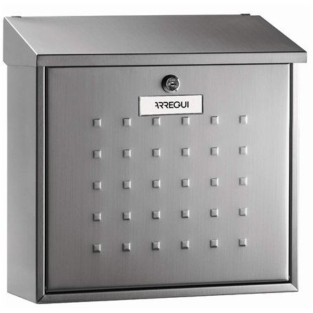 Arregui Premium Maxi boîte aux lettres d'extérieur en acier inoxydable