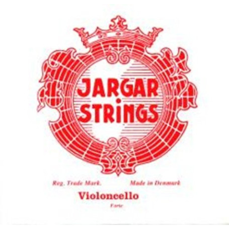 CUERDA VIOLONCELLO - Jargar (Roja) (Cromo) 3ª Fuerte Cello 4/4 (G) Sol (Una Unidad)