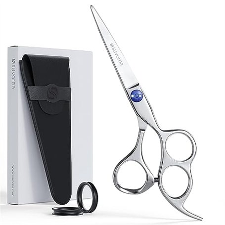 Suvorna ciseaux coiffure professionnel 5.5" ciseaux de coiffure
