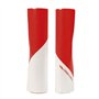 OROK - Lot de 2 Bandes réfléchissantes adhésives pour remorque/Bande de sécurité - Rayées Rouges et Blanches - Dimensions : 114c