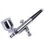 TIMBERTECH - ABPST03 Pistolet Aerographe Set de 2 aérographes avec 6 Aiguilles, 6 Embouts, 2 adaptateurs, 2 tuyaux et 2 étuis