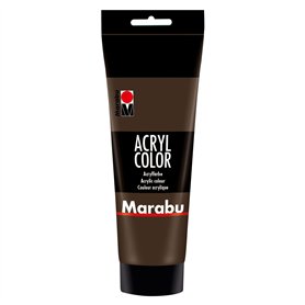 Marabu 12010025045 – Acryl Color brun foncé 225 ml