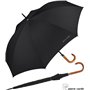 Pierre Cardin - Parapluie canne, très solide - Homme - Noir