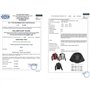 Veste d’été sport de moto professionnelle en mailles, pour course ou tournée en motocyclette, protection, taille L, noire