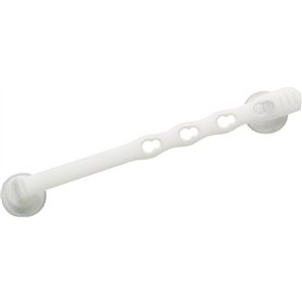 Socona Q1 Entrebâilleur de fenêtre à ventouses Blanc