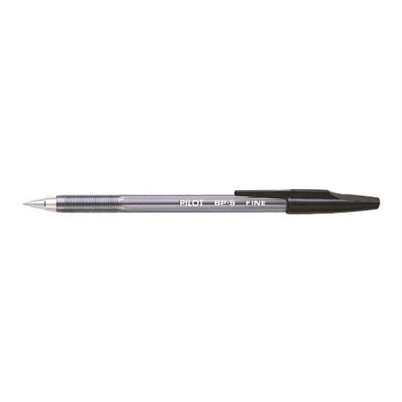 PILOT Lot de 3 Stylos à bille BP-S-F Fin Noir
