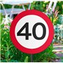 CREATIVE Panneau de signalisation 40ème fête de Jardin