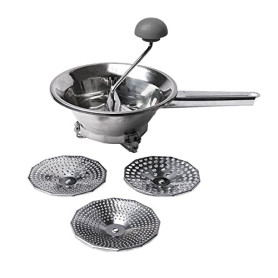 Excelsa 46524 Moulin à légumes en INOX Argenté