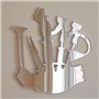 Super Cool Creations Cornemuse Miroir – 12 cm x 9 cm