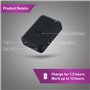 August MR250 Transmetteur Bluetooth TV Jack 3.5mm - Adaptateur Audio Bluetooth 5.2 et aptX pour TV PC Projecteur HiFi - Batterie